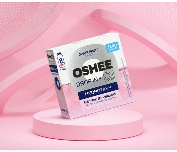 OSHEE Tabletki musujące DROP IN Hydrotabs Electrolytes & Vitamins - 1546747 - zdjęcie 3